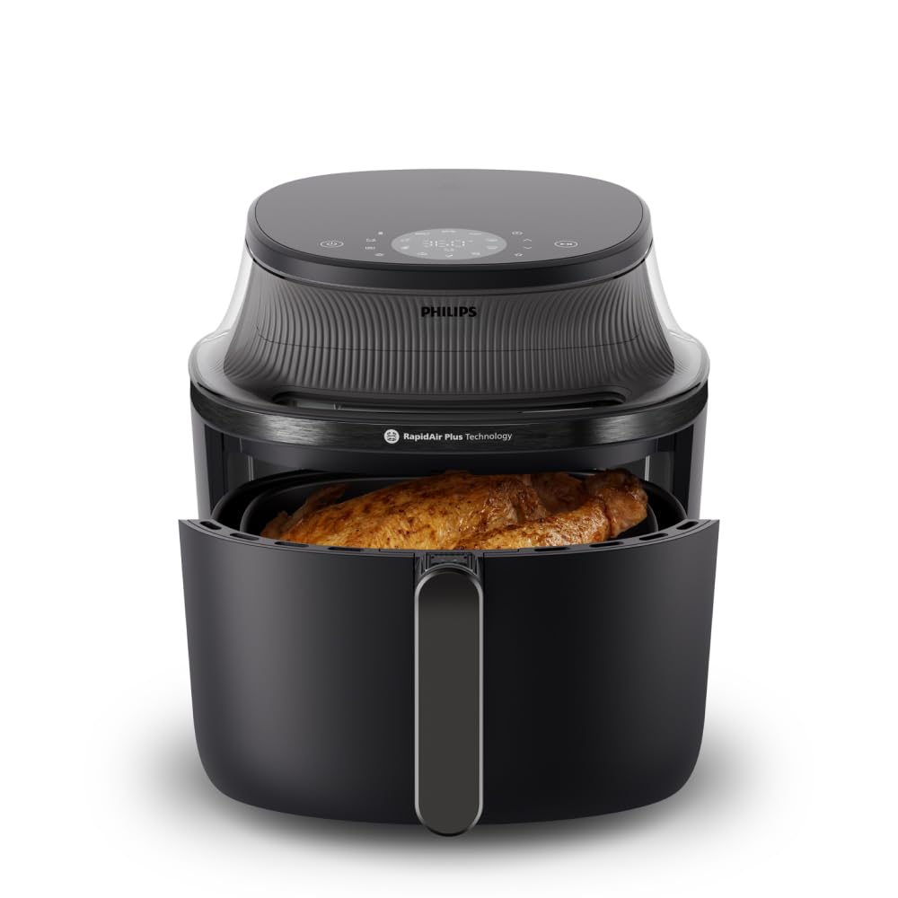 Philips NA229/00 Air Fryer 4,2L – 13-in-1, RapidAir, 9 Programmes, Touchscreen, Black