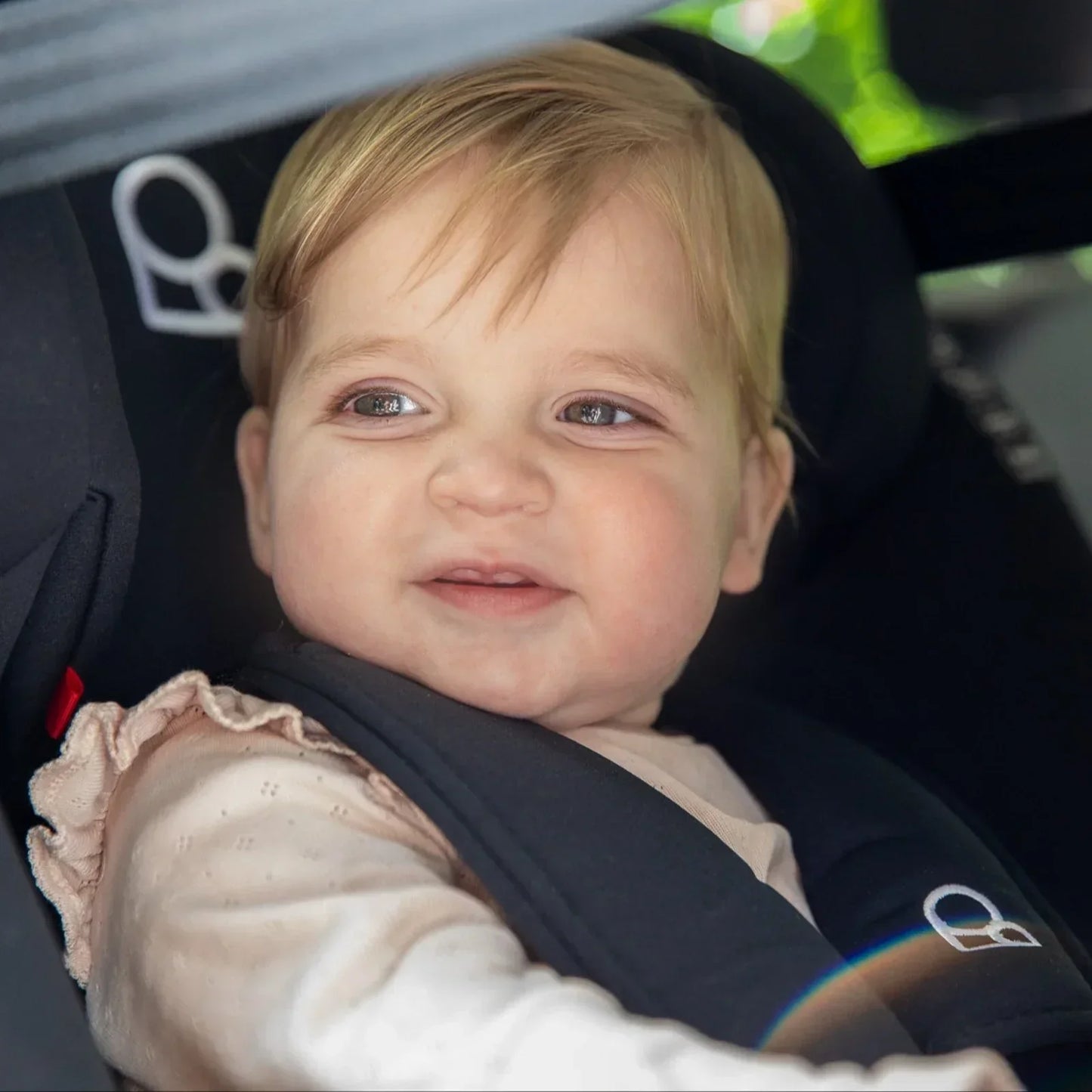 Puggle Lockton 360 Degree Rotation Luxe Group 0 1 2 3 Car Seat Storm Black - Easy ISOFIX Or Seat Belt Installation