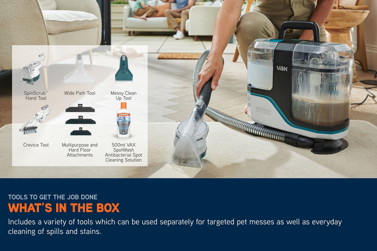 VAX SpotWash Max Pet-Design Spot Cleaner CDBN-MSXP