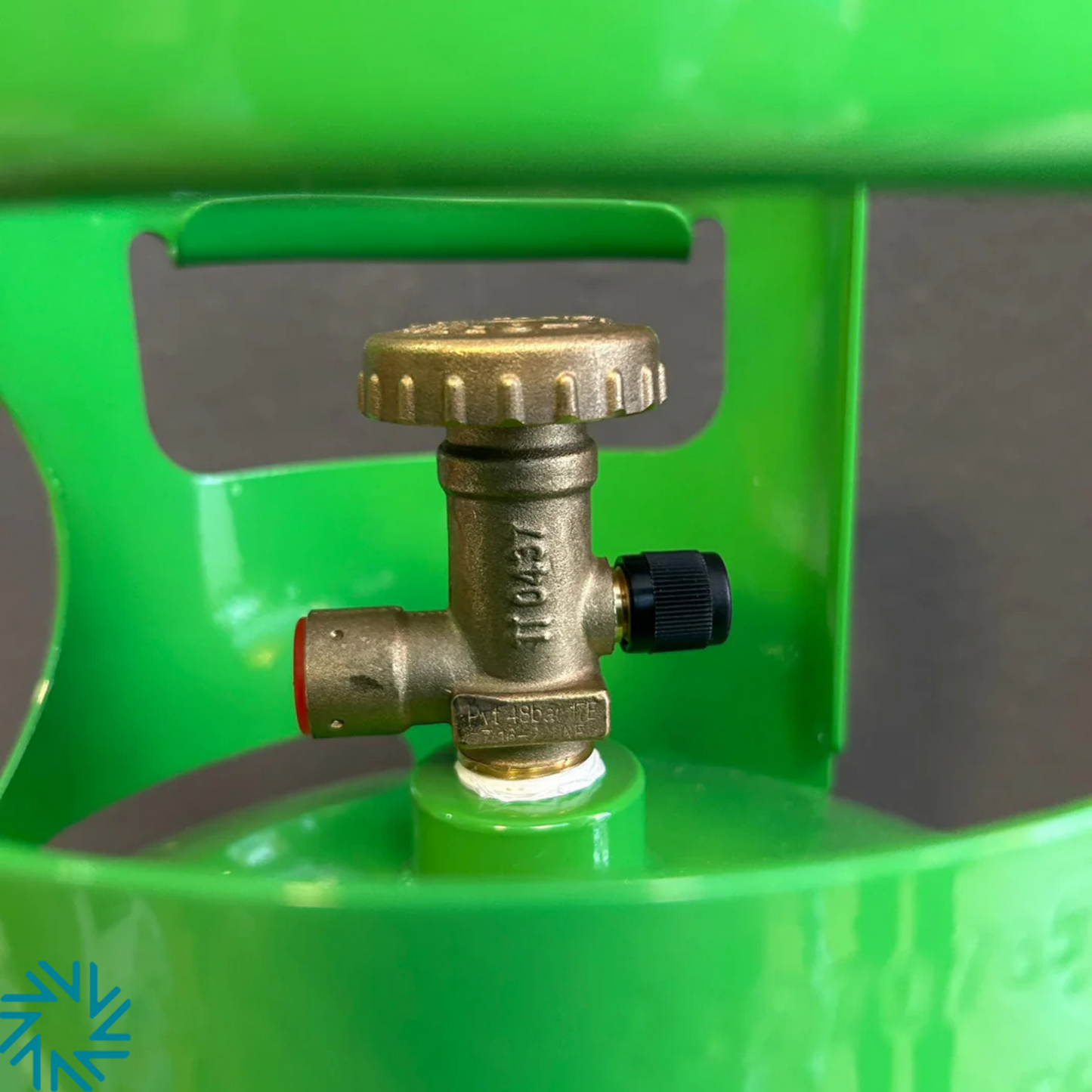 R410A Refrigerant Gas Refrigerant – 10 kg, Refillable Cylinder, 1/4 Connection