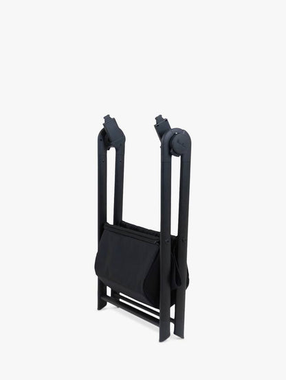 Silver Cross Dune And Reef Carrycot Stand - Foldable Bedside Stand With Handy Storage Basket