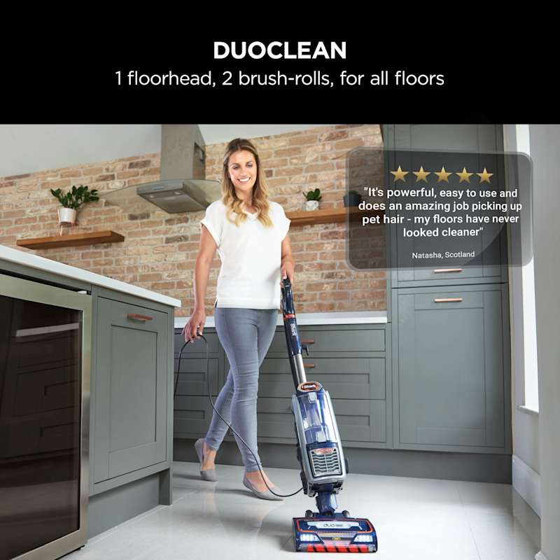 Shark Anti Hair Wrap Upright Pet Vacuum Cleaner with Powered Lift-Away NZ801UKT