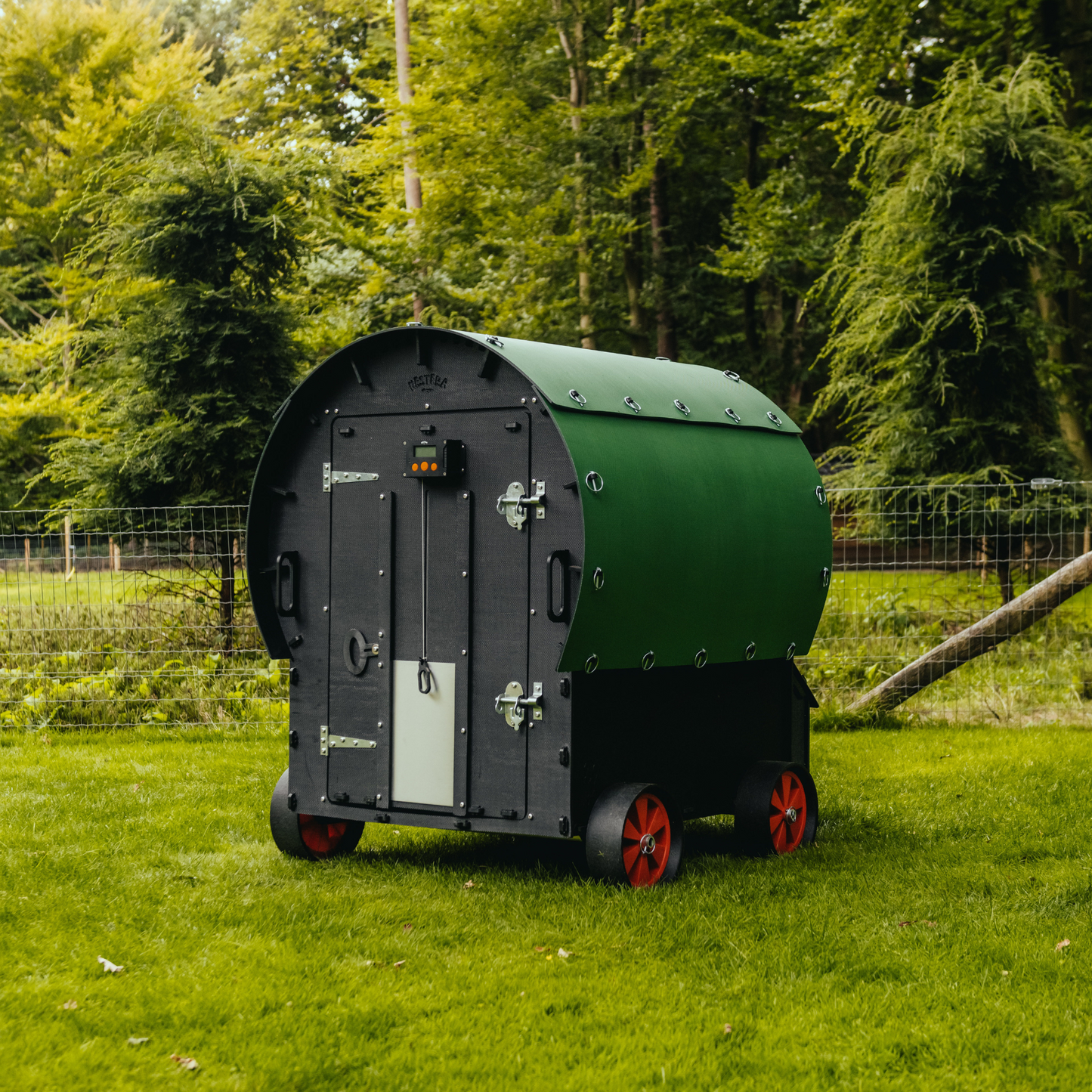 The Wagon Recycled Plastic Chicken Coop for Up to 8 Hens