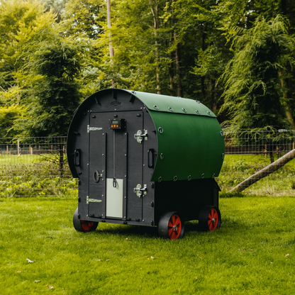 The Wagon Recycled Plastic Chicken Coop for Up to 8 Hens