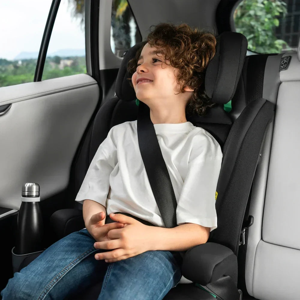 Joie Elevate i-Size R129 Belt-Fitted Car Seat Shale - Forward-Facing With Built-In Cupholder