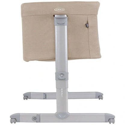 Graco Sweet2Sleep Bedside Crib Oatmeal - CoSleeper By Your Side Standalone Or Travel Crib For Birth To 6 Months