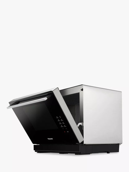 Panasonic NN-CF87LBBPQ Combination Microwave Oven, 31L, Metallic Silver
