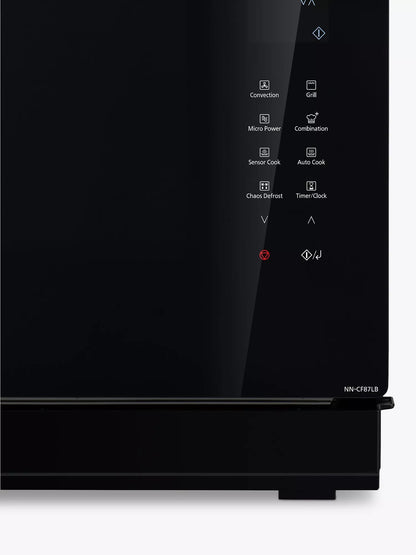 Panasonic NN-CF87LBBPQ Combination Microwave Oven, 31L, Metallic Silver
