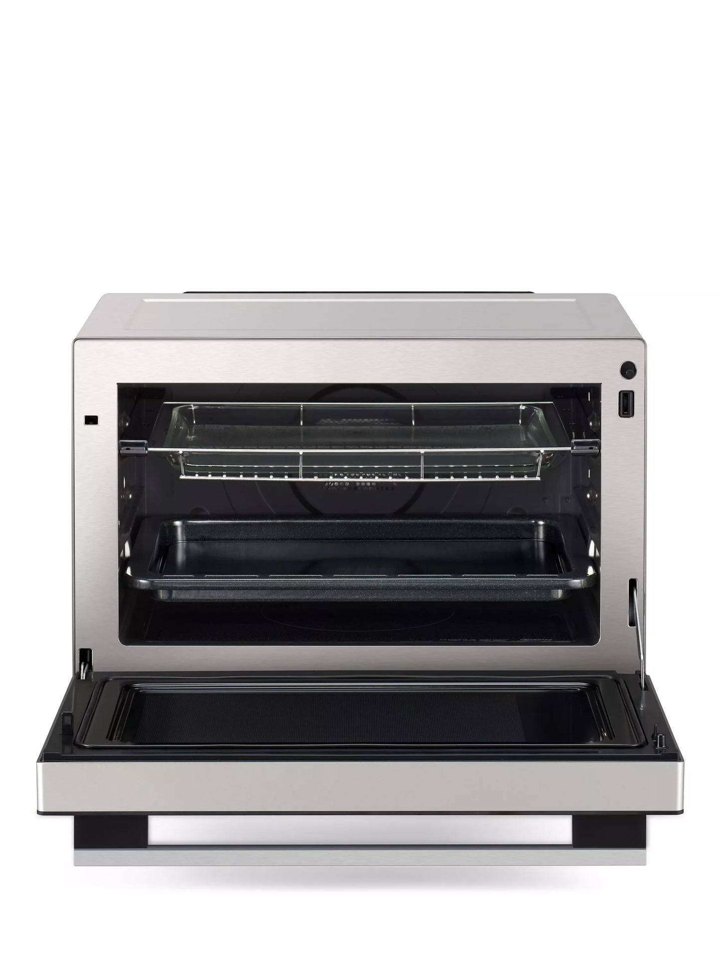 Panasonic NN-CF87LBBPQ Combination Microwave Oven, 31L, Metallic Silver