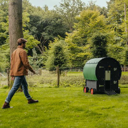 The Wagon Recycled Plastic Chicken Coop for Up to 8 Hens