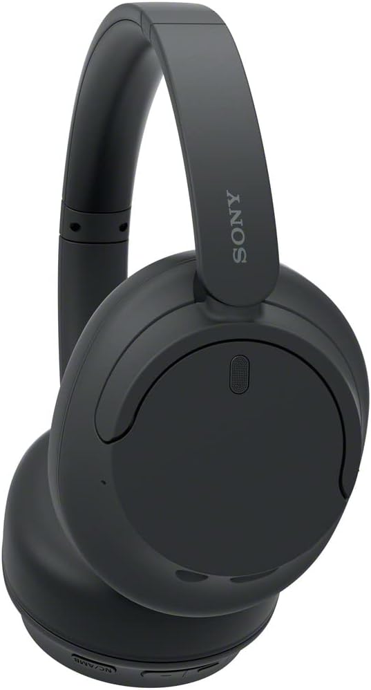 Sony WH-CH720N Wireless Headphones, Active Noise Cancelling, 35h Battery, Bluetooth 5, Black