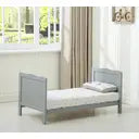 Mcc Direct Wooden Cot And Toddler Bed - Premier Aloe Vera Water Repellent Mattress Grey Orlando