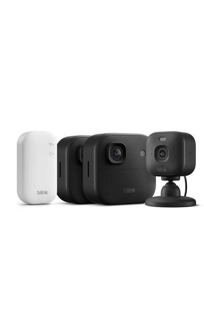 Blink Outdoor 2K+ WiFi Security Camera – 2K Video, Colour Night Vision, 4x Zoom, IP65, 2 Years Battery