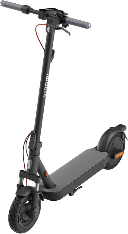 Xiaomi Electric Scooter 5 E-Scooter with ABE, Up to 60 km Range, 350 W Motor, 10 Zoll Pneumatic Tyres, Front Suspension, LED Display, Blinker, Anthracite