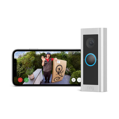 Ring Video Doorbell Pro 2 Video Doorbell, 1536p HD, 3D-Motion Detection, Colour-Night Vision, WiFi