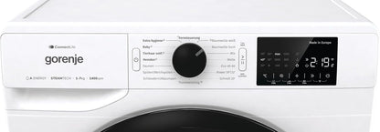 Gorenje WPNEI74A1TS Washing Machine 7kg – Steam, ConnectLife App, 1400 U/min, AquaStop, Energy Class A-10%, White