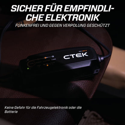 CTEK 40-659 Battery Charger 12V 5A – LiFePO4 & Blei, Desulfatierung, AGM, Temperaturkompensation
