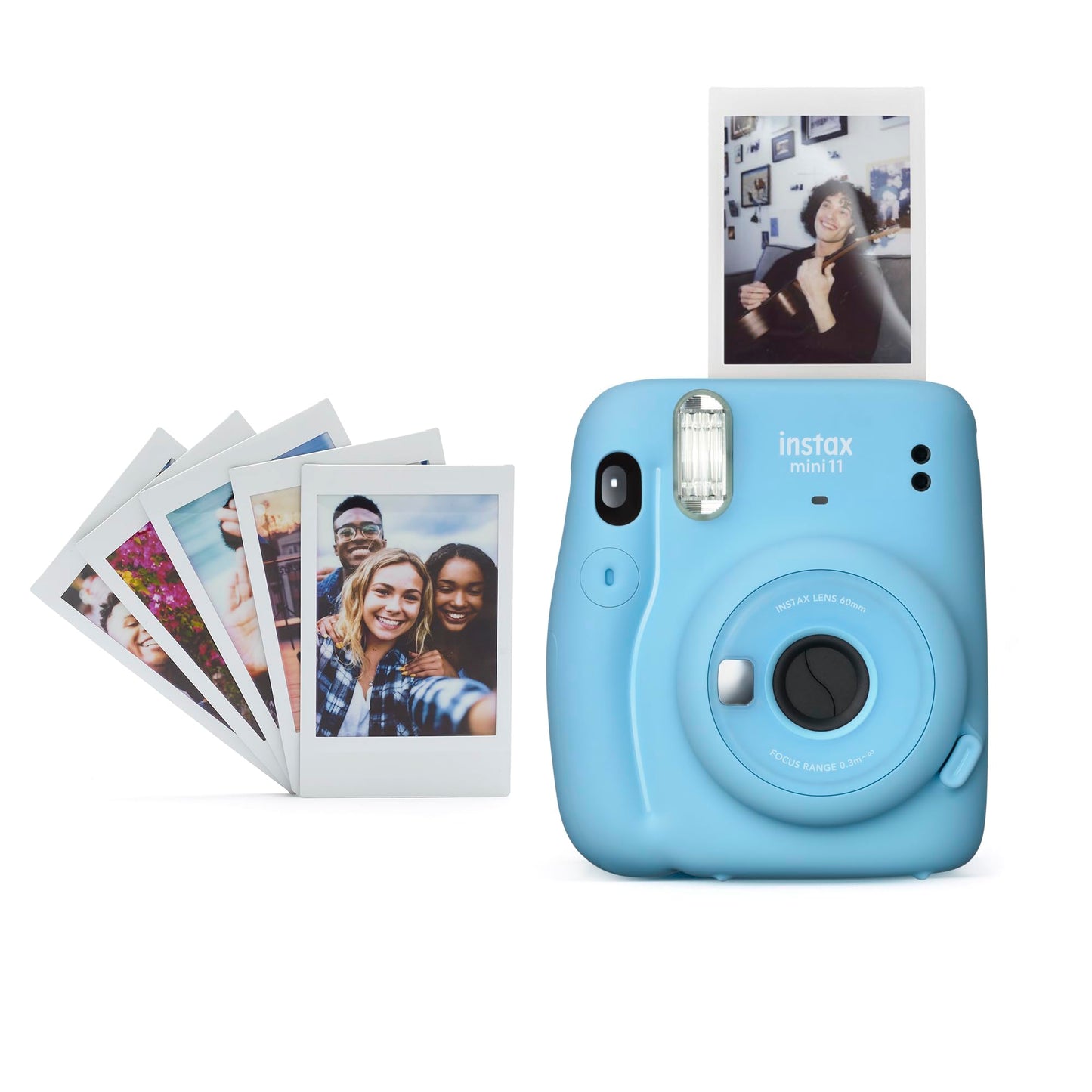 Instax Mini 12 Instant Camera – Automatische Belichtung, Selfie-Spiegel, Nahaufnahme, Mint Green