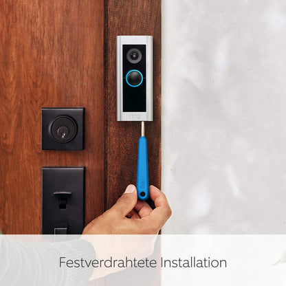 Ring Video Doorbell Pro 2 Video Doorbell, 1536p HD, 3D-Motion Detection, Colour-Night Vision, WiFi