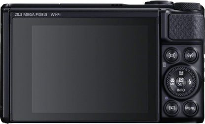 Canon PowerShot SX740 HS Compact Camera – 40x Zoom, 4K, 20,3MP, WiFi, DIGIC 8, Black