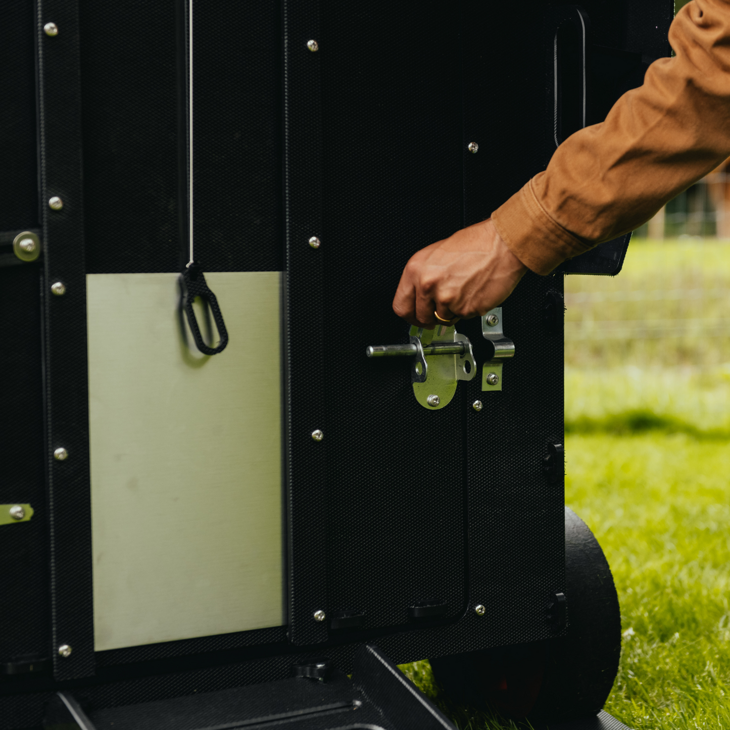 The Wagon Recycled Plastic Chicken Coop for Up to 8 Hens