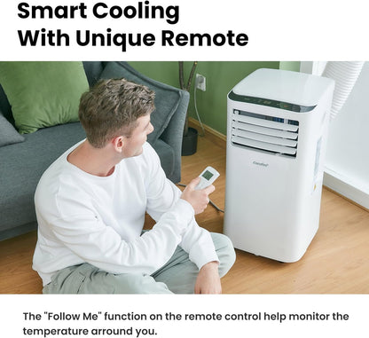 COMFEE MPPH-09CRN7 Portable Air Conditioner 9.000 BTU – 3-in-1, R290, Energy Class A, 31m², Remote Control, White