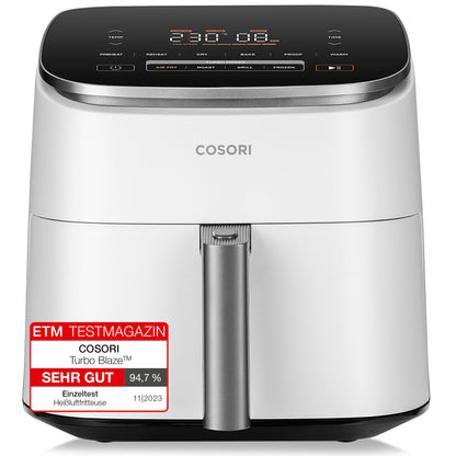 Cosori TurboBlaze CAF-DC601-KEU Air Fryer 6L – DC-Motor, 5 Fan Speeds, 30–230°C, Dark Grey