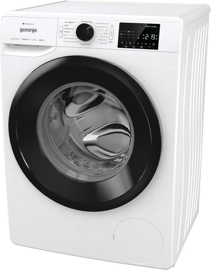 Gorenje WPNEI74A1TS Washing Machine 7kg – Steam, ConnectLife App, 1400 U/min, AquaStop, Energy Class A-10%, White