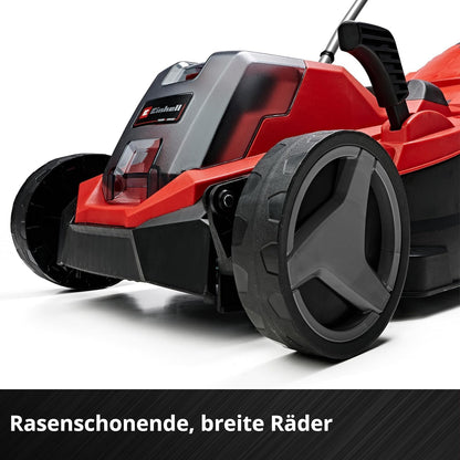 Einhell GE-CM 18/33 Li Battery-Lawn Mower 33 cm – 18V Power X-Change, Brushless Motor, 4,0 Ah Battery