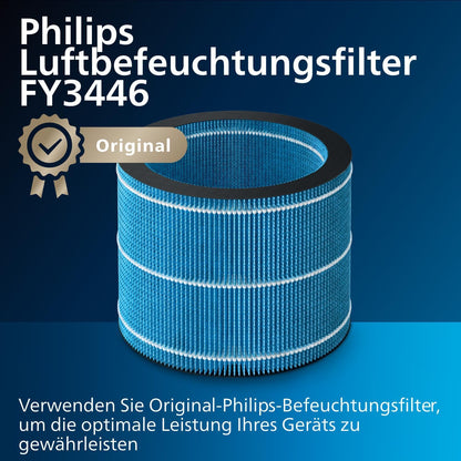 Philips HU2718/10 2000 Series Humidifier 2L – NanoCloud, 200ml/h, 32m², 3 Speeds, 15h, Black/Copper
