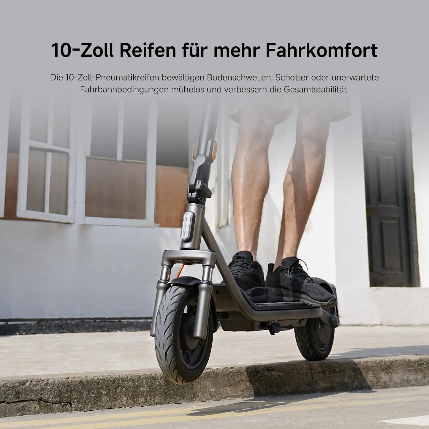 Xiaomi Electric Scooter 6 Lite E-Scooter with ABE, Up to 25 km Range, 300 W Motor, 10 Zoll Pneumatic Tyres, Dual Front Suspension, Foldable, Anthracite