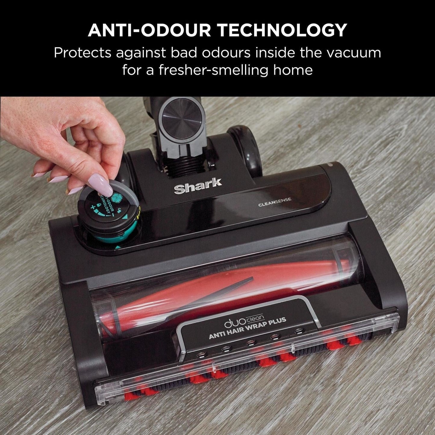 Shark Stratos Anti Hair Wrap Plus Cordless Stick Vacuum Cleaner IZ400UK