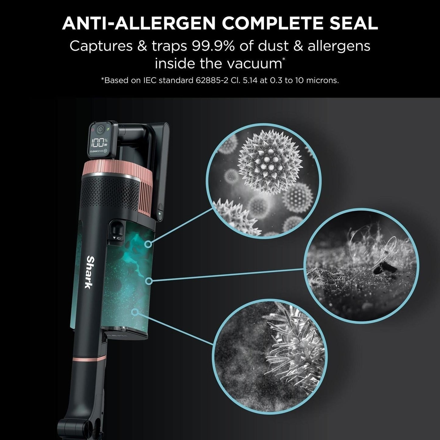 Shark Stratos Anti Hair Wrap Plus Cordless Stick Vacuum Cleaner IZ400UK