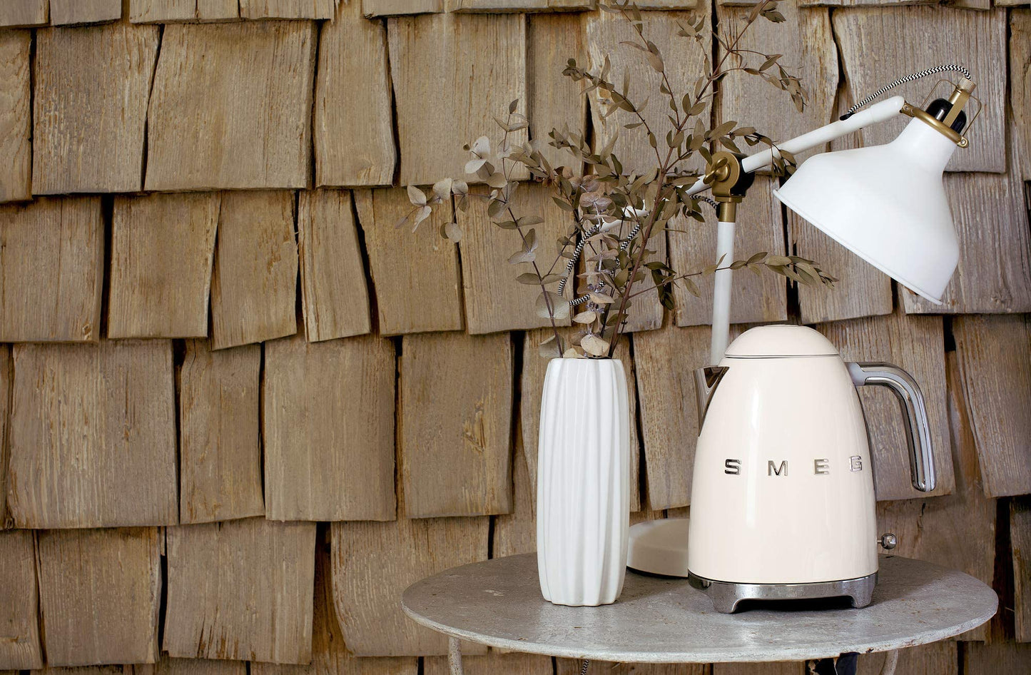 Smeg KLF03CRUK Retro Style Kettle - Cream
