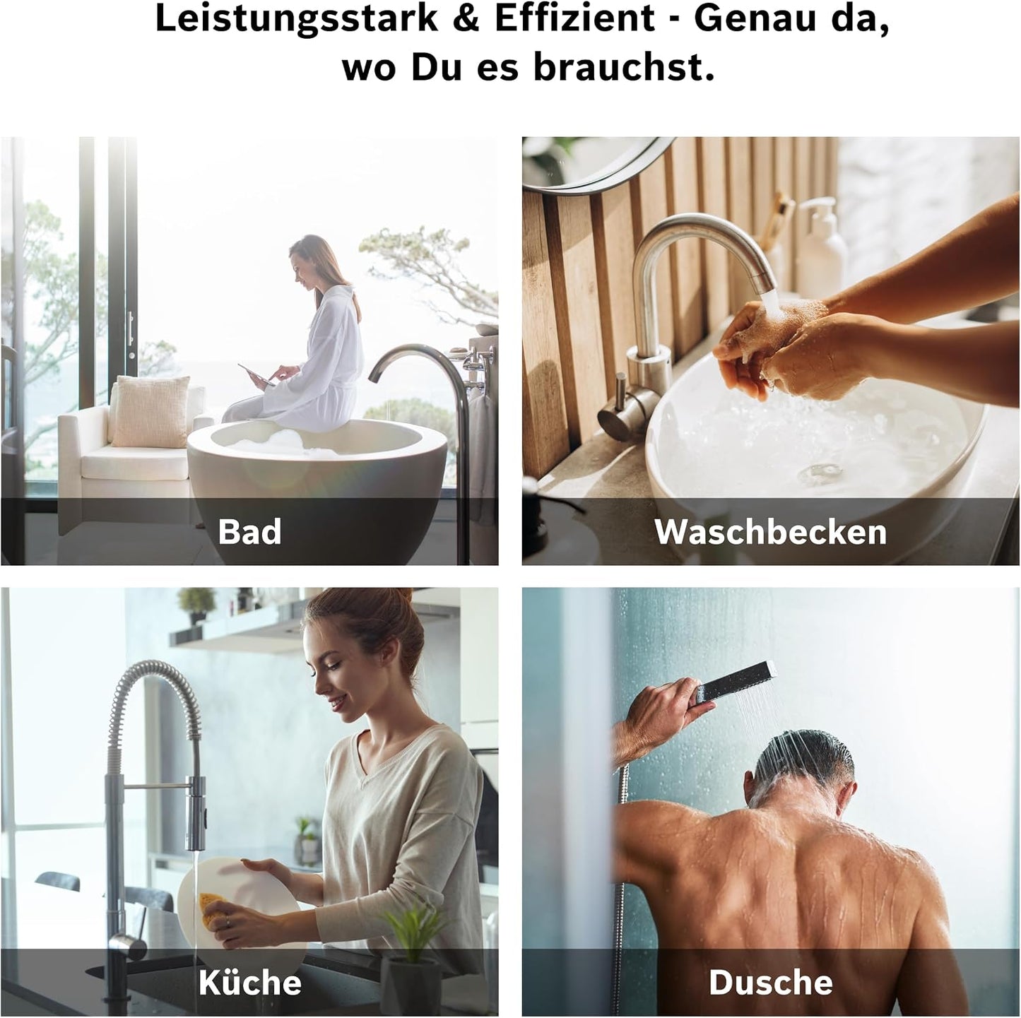 Bosch Thermotechnik Tronic Line 21kW Instant Water Heater – 400V, 60°C, WiFi, Clickfix 2.0, Energy Class A, Stainless Steel