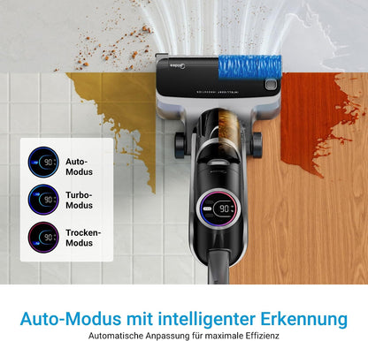 Midea X10 SF 3-in-1 Wet & Dry Cordless Vacuum – KI-Erkennung, 60°C Heißlufttrocknung, Self-Cleaning