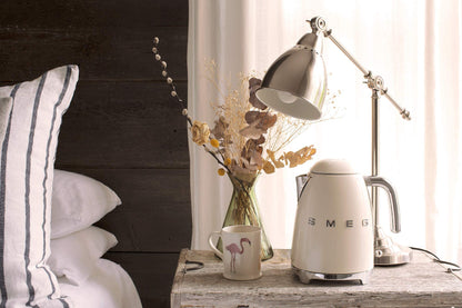 Smeg KLF03CRUK Retro Style Kettle - Cream