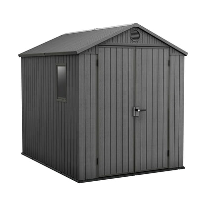 6 Ft. W X 8 Ft. D Apex Outdoor Garden Shed