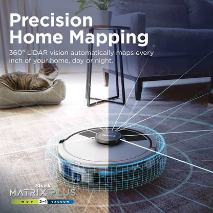 Shark Matrix Plus 2-in-1 Self-Empty Robot Vacuum & Mop AV2620WAUKGR