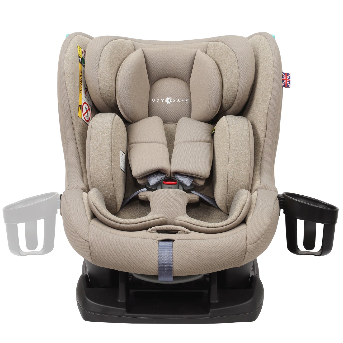 Fitzroy+ i-Size - All In One 40–150cm Child Car Seat From Birth To 12 Years, ECE R129 Certified