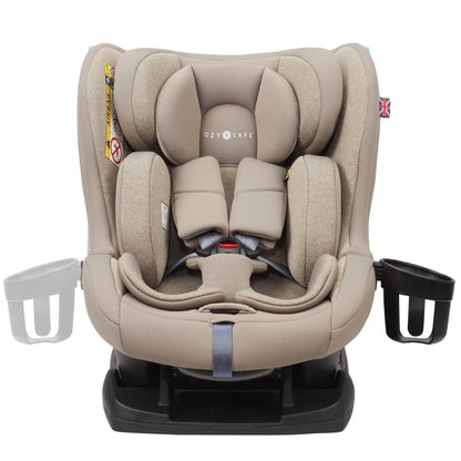 Fitzroy+ i-Size - All In One 40–150cm Child Car Seat From Birth To 12 Years, ECE R129 Certified