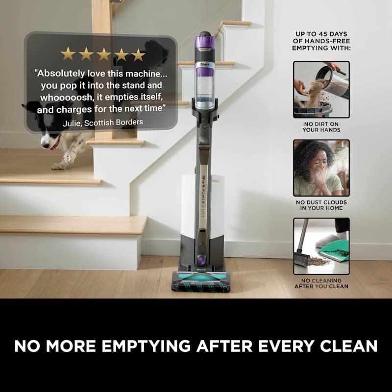 Shark PowerDetect Clean & Empty Cordless Pet Vacuum IP3251UKT