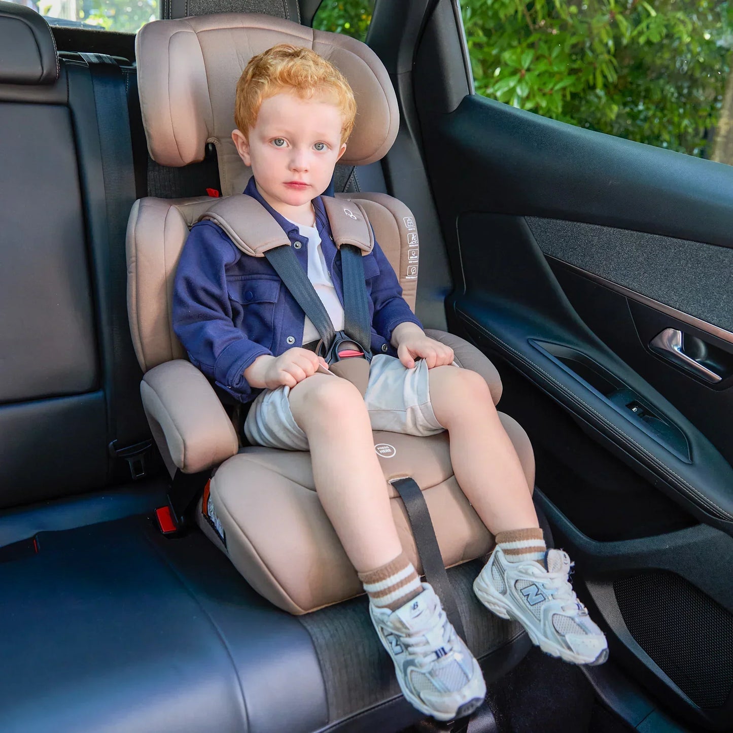 Puggle Maxi Gro Comfort Group 1 2 3 Eco Car Seat Booster Seat - Grows With Your Child From 9 Months To 12 Years