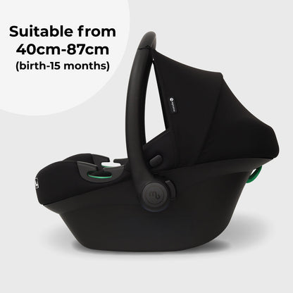 My Babiie I-Size Infant Carrier Car Seat - Safe Rearward Facing Travel With Newborn Inlay And ISOFIX Compatibility