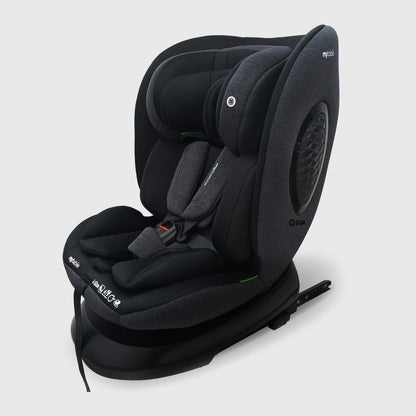 My Babiie MBCS200 Spin R129 Car Seat With Top Tether For Safe 360 Degree Rotation From Birth To 12 Years