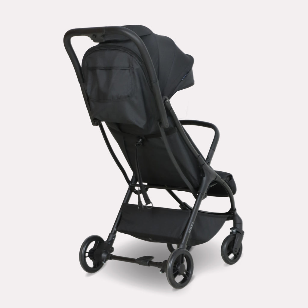 My Babiie MBX2 Compact Stroller - Ultra Lightweight One-Hand Fold With Lie-Flat Seat For All Day Comfort