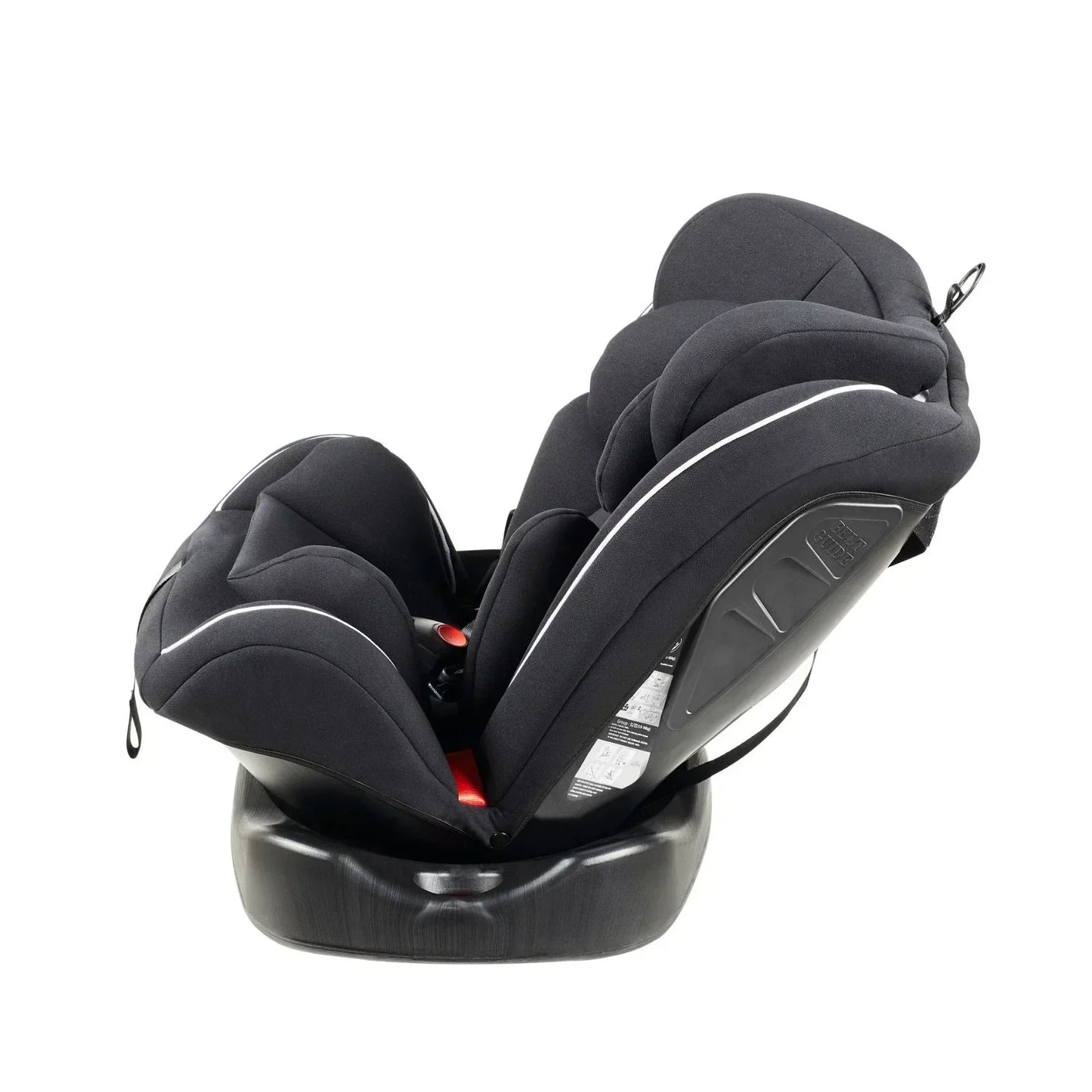 Ickle Bubba Rotator 360 Spin Group 0+/1/2/3 Car Seat Black - All In One Seat From Birth To 12 Years