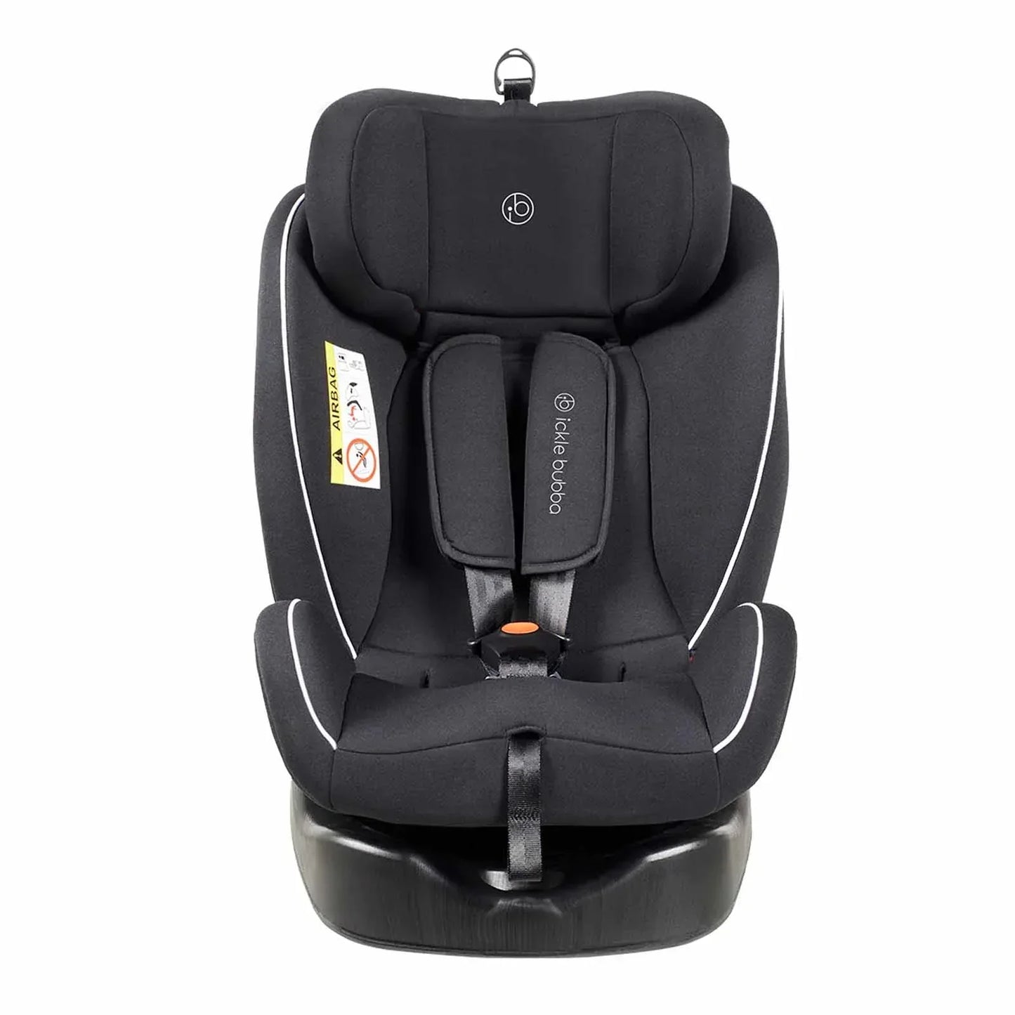 Ickle Bubba Rotator 360 Spin Group 0+/1/2/3 Car Seat Black - All In One Seat From Birth To 12 Years