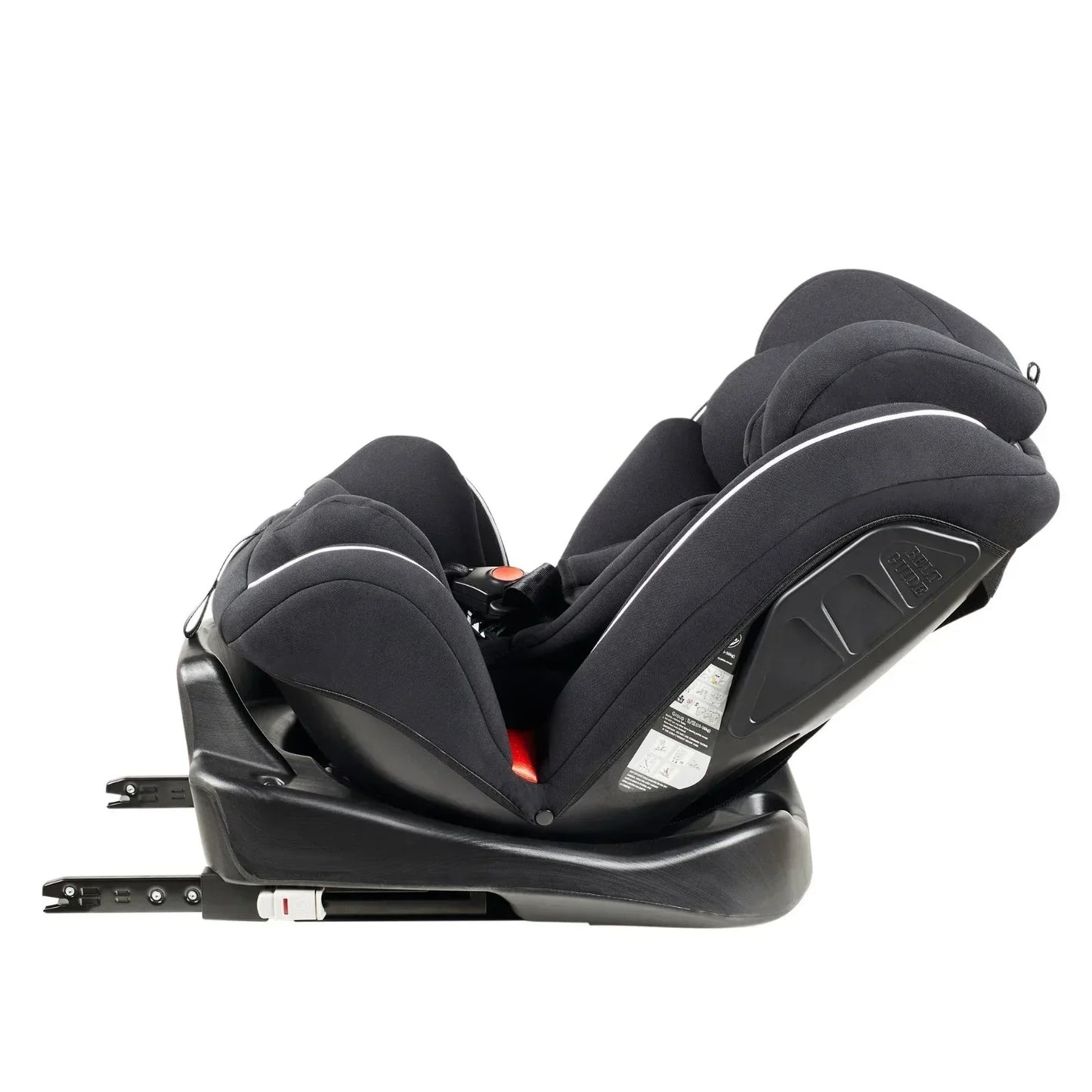 Ickle Bubba Rotator 360 Spin Group 0+/1/2/3 Car Seat Black - All In One Seat From Birth To 12 Years
