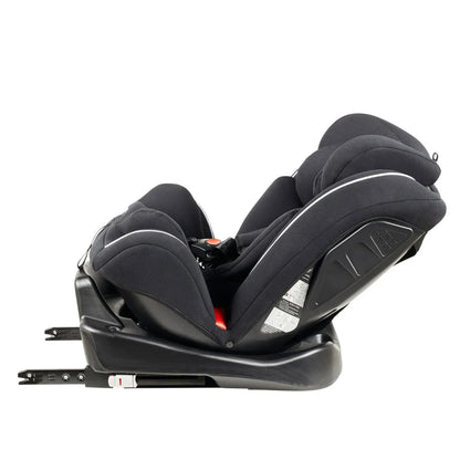 Ickle Bubba Rotator 360 Spin Group 0+/1/2/3 Car Seat Black - All In One Seat From Birth To 12 Years